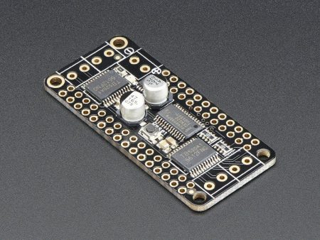 Adafruit DC Motor + Stepper FeatherWing Add-on For All Feather Boards Supply